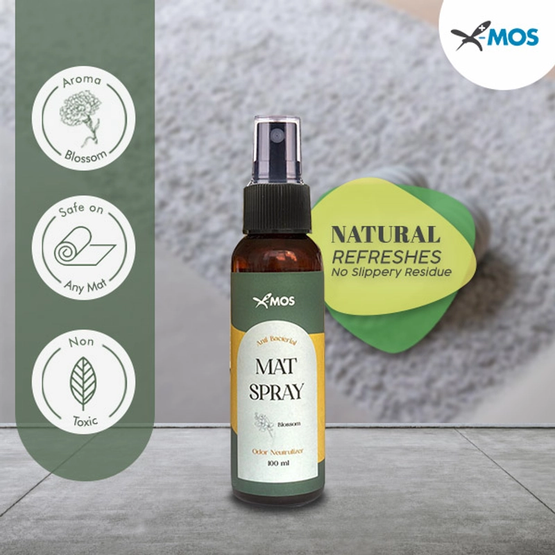 Product image X MOS - X-MOS Mat Spray - Pembersih Matras Olahraga 100ml Blossom
