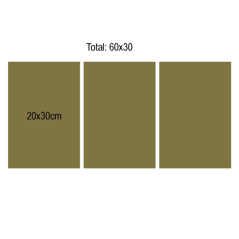 Product image Dekorasi Hisan Dinding Dapur Kitchen - KC-1 60x30 putih