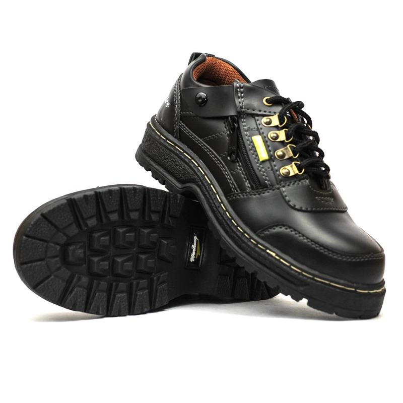 Product image Working Shoes - NEW ARRIVAL SEPATU HIKING PRIA WORKING G-08 KEKINIAN OUTDOOR STYLISH 39 Hitam