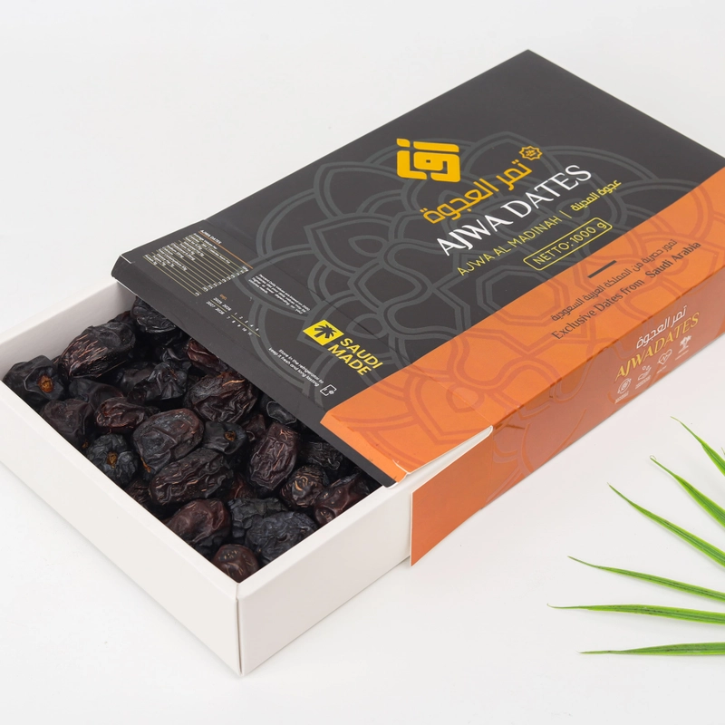 Aliya - Kurma Ajwa Awaly Premium 1 Kg 1 Kg Hitam