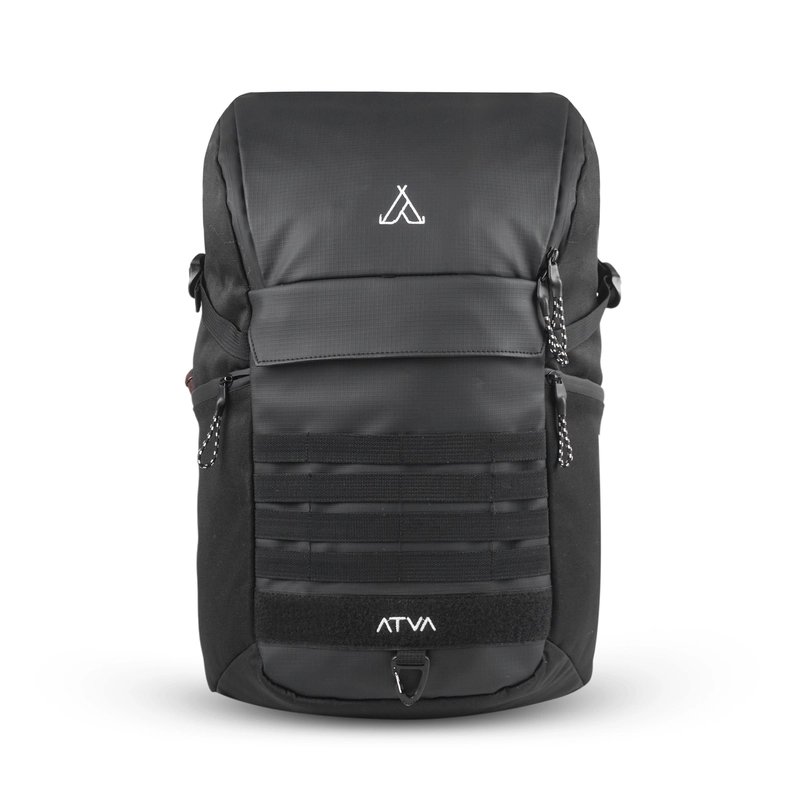 Product image Atva Bags - Tas Ransel Backpack Tyrant Series 28x15x45cm Elegant Black