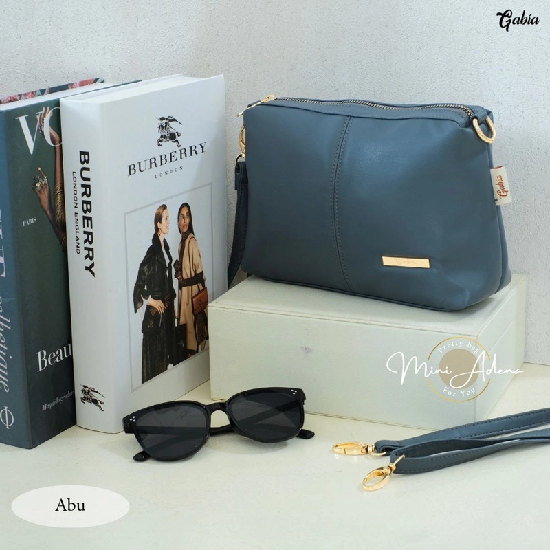 Product image Fashopid - GABIA TAS SELEMPANG WANITA MINI ADENA BAG ALL ABU