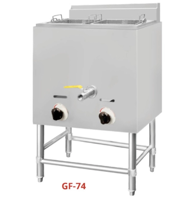 Product image SATMESIN - Getra GF-74 Gas Deep Fryer 30 Liter 1Tank 2 Basket GF-74 Standar