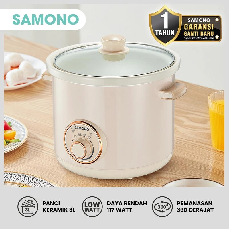 Product image UTAMAMEGA - SAMONO Rice Cooker SW-SC3L ( SWSC3L ) Warna Multi