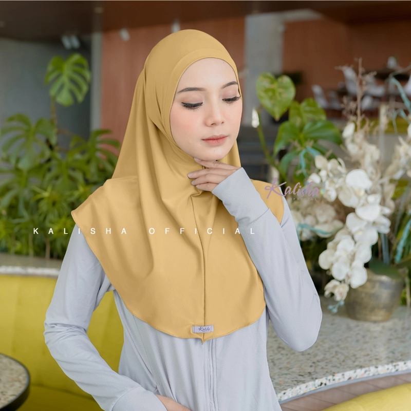 Product image Kalisha Official - Zaida Hijab Non Ped/Pet Daily 250 Beige