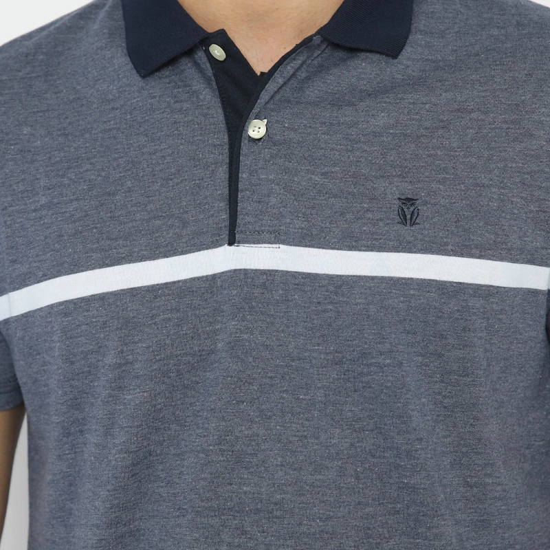 Product image MATSUDA APPAREL - MATSUDA Kaos Polo Shirt Pria Kerah Kami M (LD 104 CM) NAVY