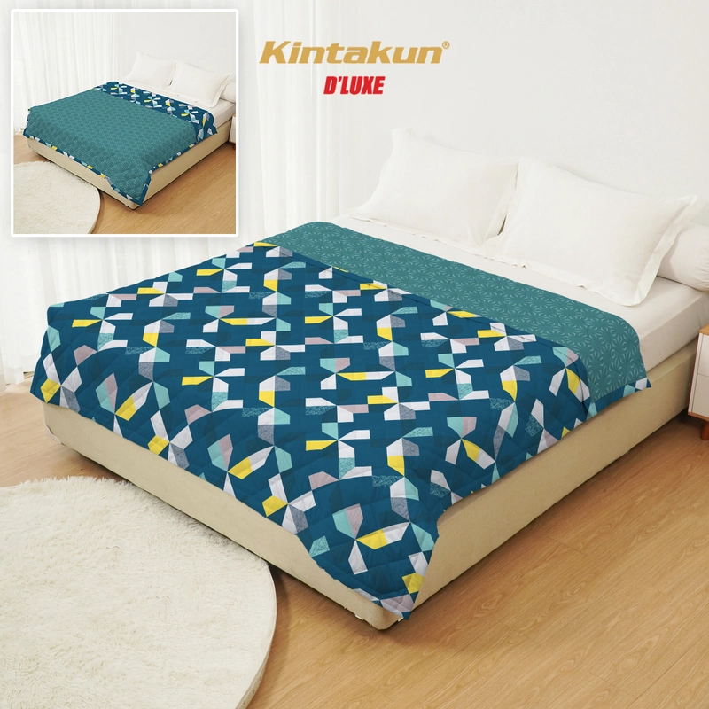 Product image Kintakun - Kintakun DLUXE Ultrasonic Selimut/Bed Cover Only Bestie Quilting Adem 2 Sisi Aesthetic 150/200 150 x 200 Amadea