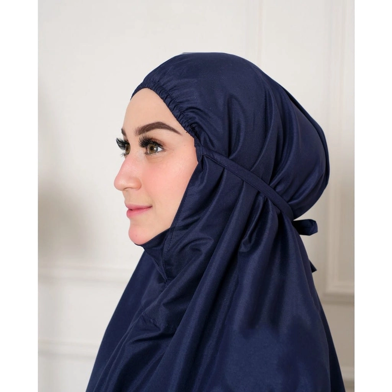 Product image Mukena Viona Terusan Dewasa Mikro Premium All Size Navy