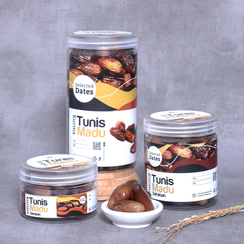 Product image Sahabah Store - Kurma Tunis Madu Sahabah - Kurma Tunis - Kurma Madu - Deglet Nour 150 gr Coklat