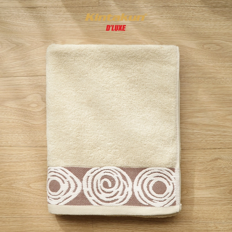 Product image Kintakun - Kintakun Handuk Mandi Dewasa Cotton Pile Towel Sari DLUXE 70x140 Krem