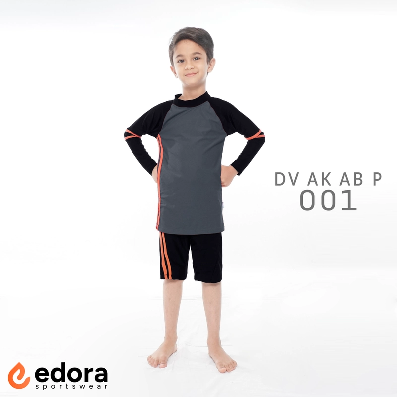 Product image EDORASPORTSWEAR - Baju Renang Anak TK Edora DV AK AB P M 001
