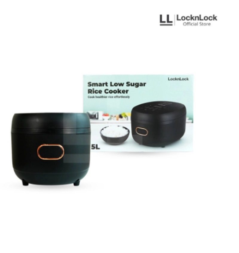 Product image UTAMAMEGA - LocknLock Smart Low Sugar Rice Cooker 5L - EJR354BLK Type EJR354BLK
