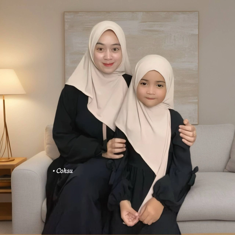 Product image Milyarda Hijab - Paket Hampers Box SegiEmpat Motif 2pcs Box