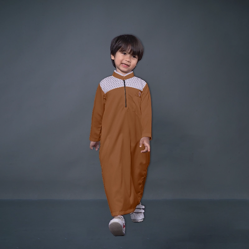 Product image Kawan Muslim - Kawan Muslim-Gamis Sholat Anak Laki-Laki Etnik Putih Lengan Panjang Usia 1-14 Tahun JBA7 2 PUTIH