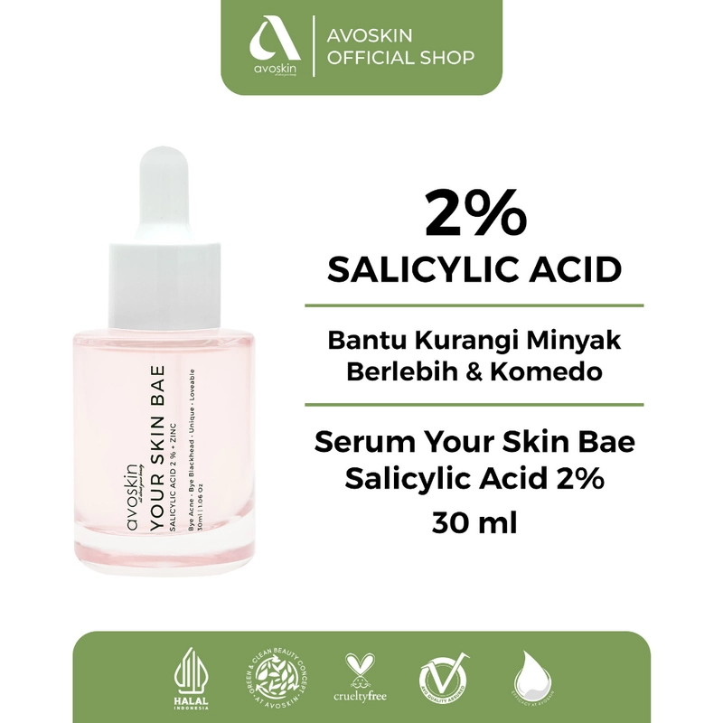 Product image AVOSKIN OFFICIAL - YSB Serum Salicylic Acid 2% + Zinc 30 ml Serum