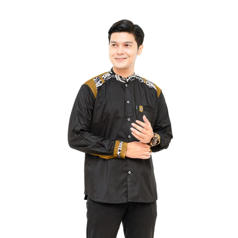 Product image Koko asakhi collection - KOKO LENGAN PANJANG - KAIN HALUS BERKUALITAS- BAGUS M HITAM
