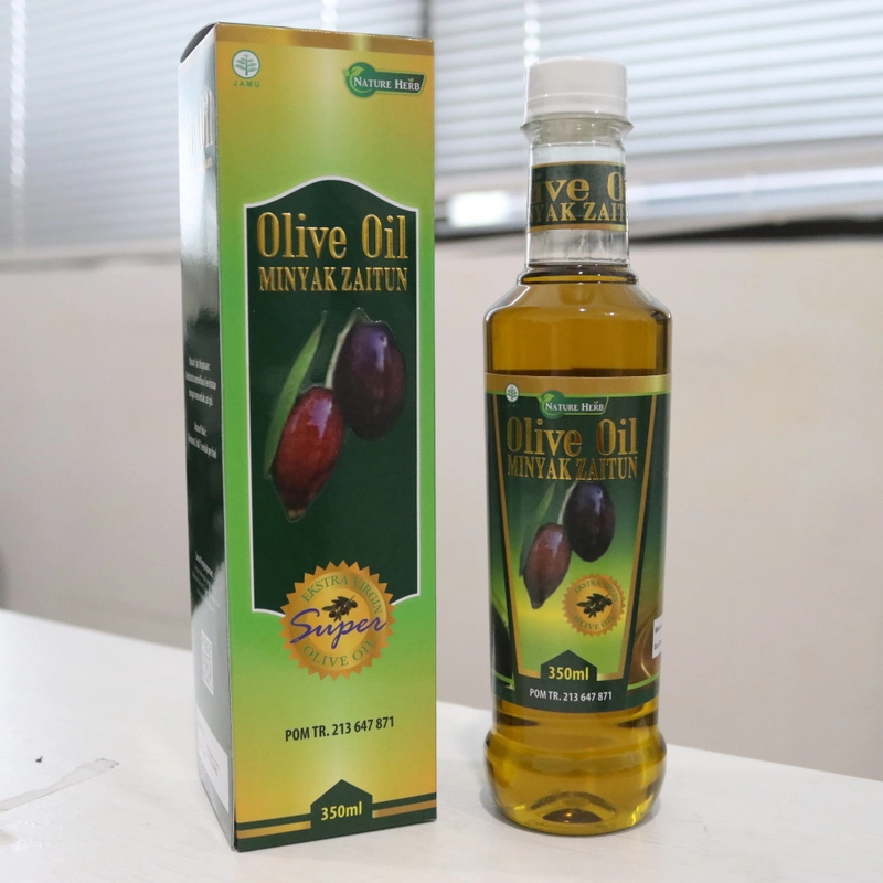Product image Elhafidz Herbal - Minyak Zaitun murni olive oil 350 ml 350 ml Minyak Emas