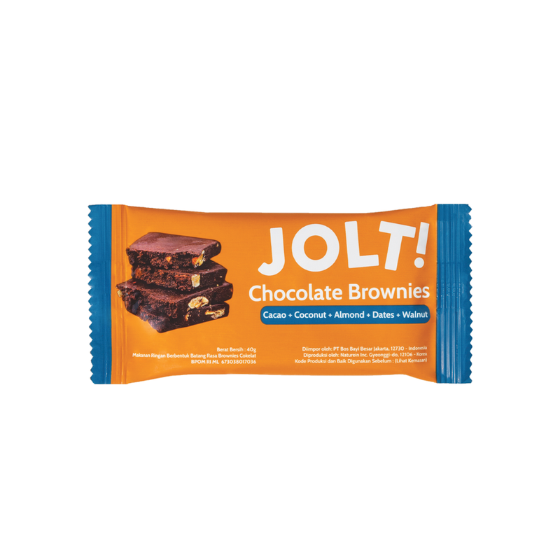 Product image Jolt - JOLT CHOCOLATE BROWNIES 40 gr Chocolate Brownies