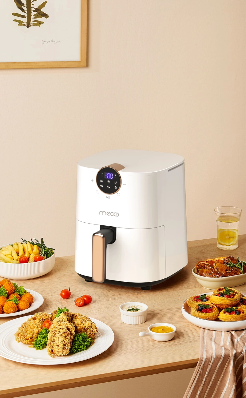 Product image Homespira - Airfryer Digital Mecoo 4.5L Milky White