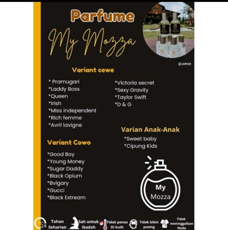 Product image AL Irsyad Store - PARFUM MY MOZZA 30 ML CIPUNG KIDS