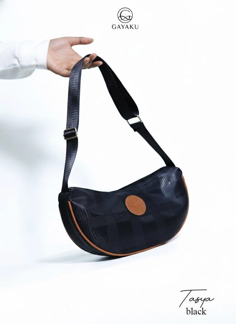 Product image Moonzaya - TASYA BAG BY GAYAKU TAS TENTANG WANITA TAS SELEMPANG WANITA TASYA BLACK
