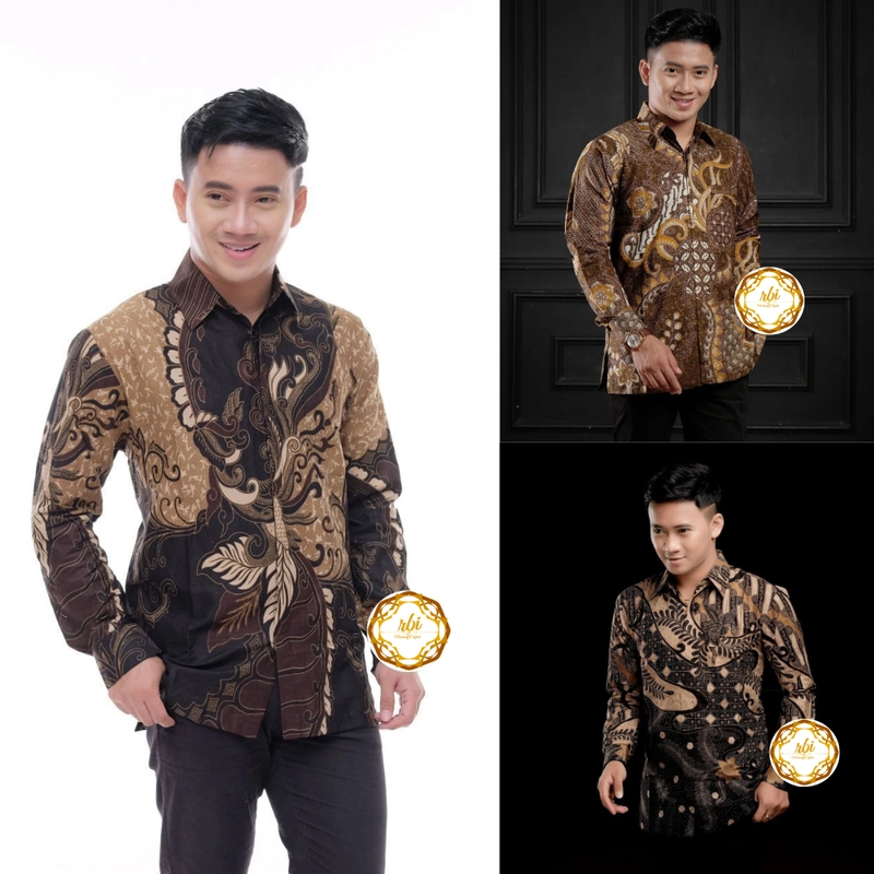 Product image Rambe Batik Indonesia - Batik Rehan Premium Lengan Panjang L A