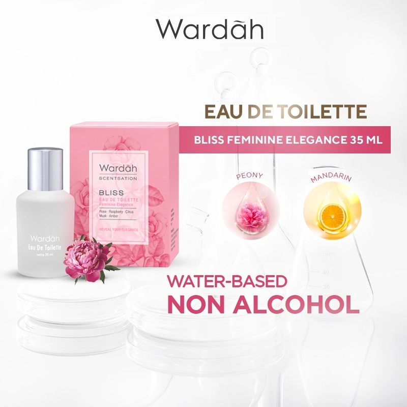 Product image SUPLAI SHOP - Parfum EDT Wanita Wardah Scentsation Eau De Toilette Bliss Isi 35 ml