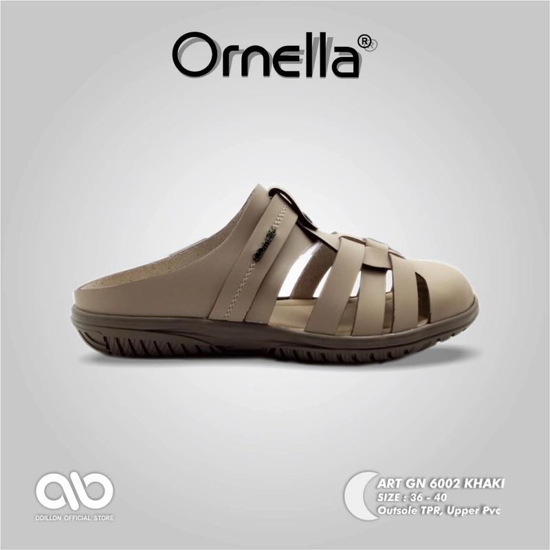 Product image Odillon - Ornella - GN 6002 / Sandal Bustong Wanita Casual 37 KHAKI