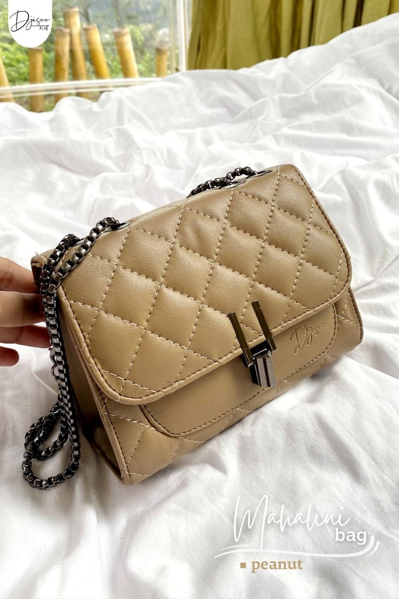 Product image Fashopid - DJISOO TAS SELEMPANG WANITA MAHALINI BAG ALL PEANUT