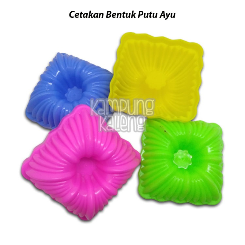 Product image Kampung Kaleng - Cetakan Mawar/ Tulip/ Jasmine/ Love/ Bintang/ Putu Ayu - 1 Lusin Mawar Multicolor