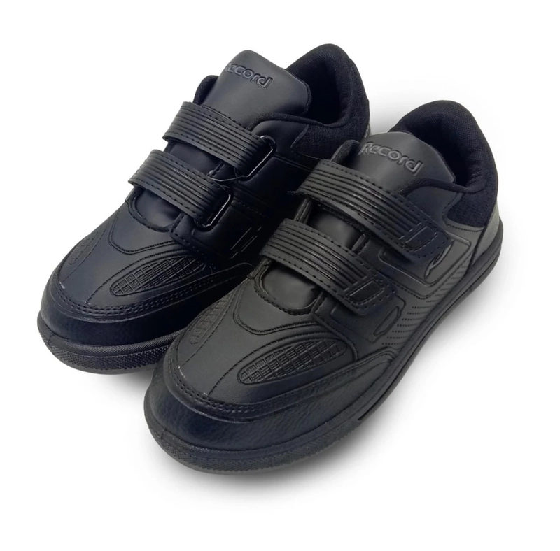 Product image Record - RECORD ZENIX I Sepatu Sneaker I Sepatu Sport I Sepatu Pria - Size M (34-37) 37 HITAM/HITAM