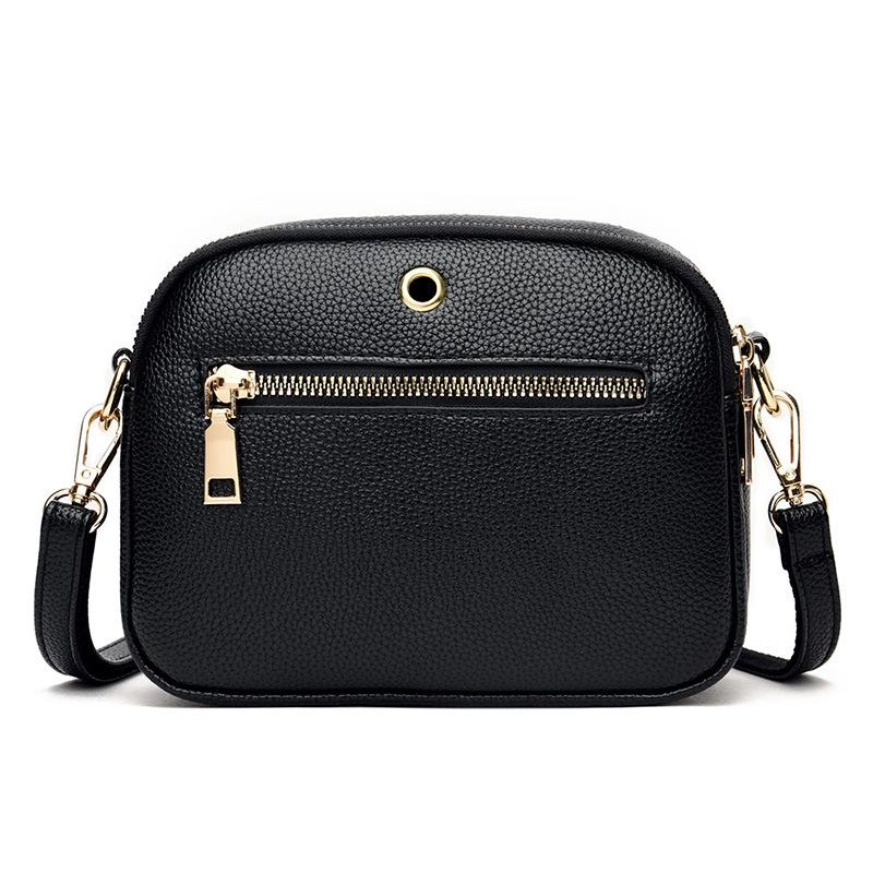 Product image CBL - KALANI SLINGBAG - Tas Selempang Wanita Kalani Bahan Semikulit 4 Saku (Ruang) 3 Variasi Warna Small Hijau