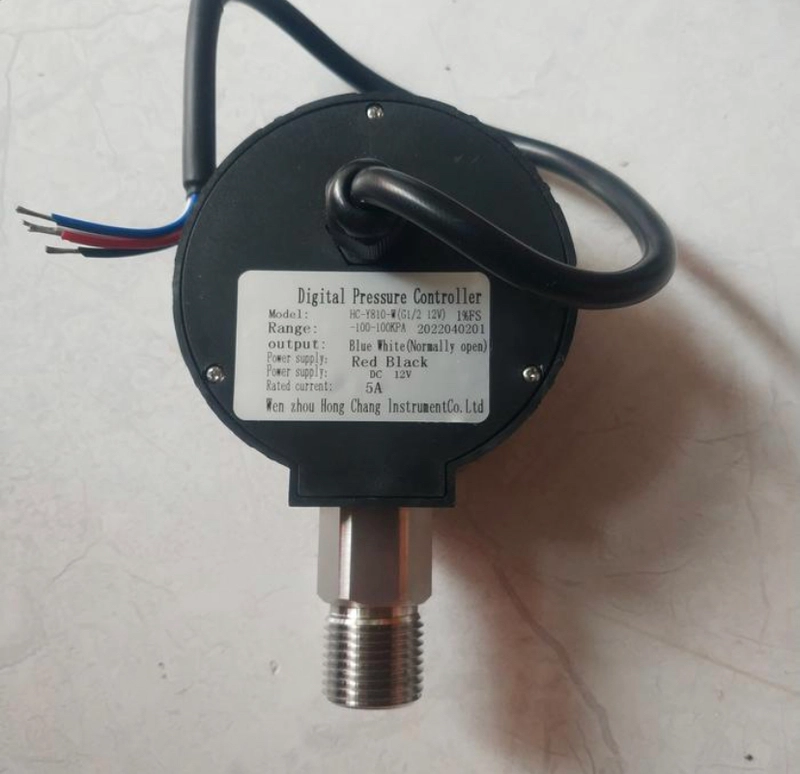 Product image Sparepart Industri - -100-100kpa Digital Pressure Control Switch Controller 300 gram 12VDC