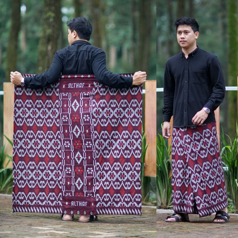 Product image Kois Batik - NEW ARRIVAL SARUNG DEWASA SARUNG GOYOR motif oscar Sarung dewasa Maron