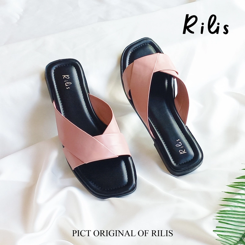 Product image Rilis - Sandal Flat Wanita Starla (Rilis 38) 37 Pink