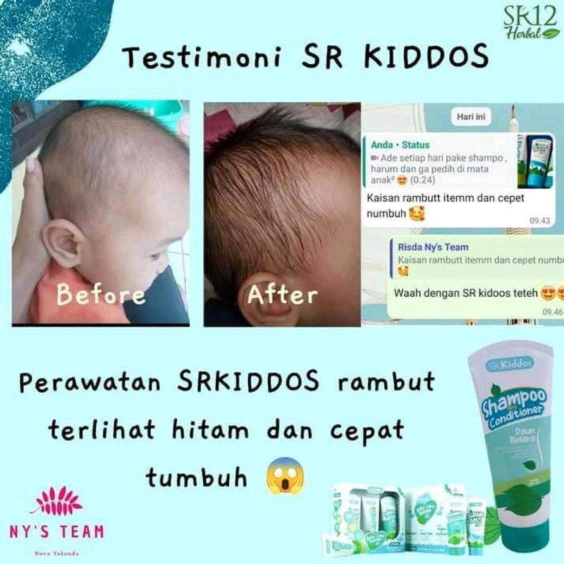 Product image SR12 Jatim - Baby Care Package SRKiddos Shampoo & Conditoner Sabun Mandi Bayi Lotion Telon Bayi 300 ml Bubble Bath