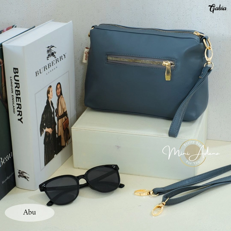 Product image Fashopid - GABIA TAS SELEMPANG WANITA MINI ADENA BAG ALL ABU