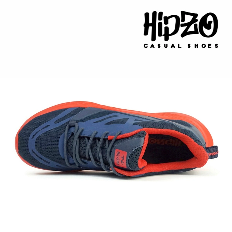 Product image Sepatu Pria Original Running sepatu Jogging Sepatu Sneakers Cowok H01 Brand Original Hipzo 39 Navy merah