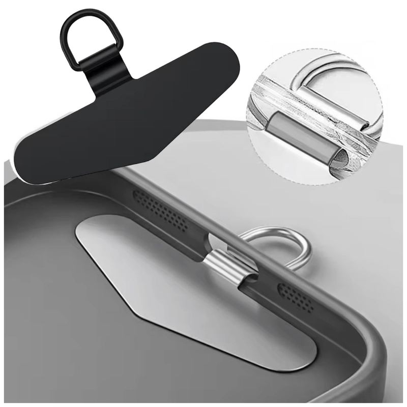 Product image GAWUNG - Plat Gantungan Handphone Stainless Hook Kait Hp HPLESS hpless segitiga