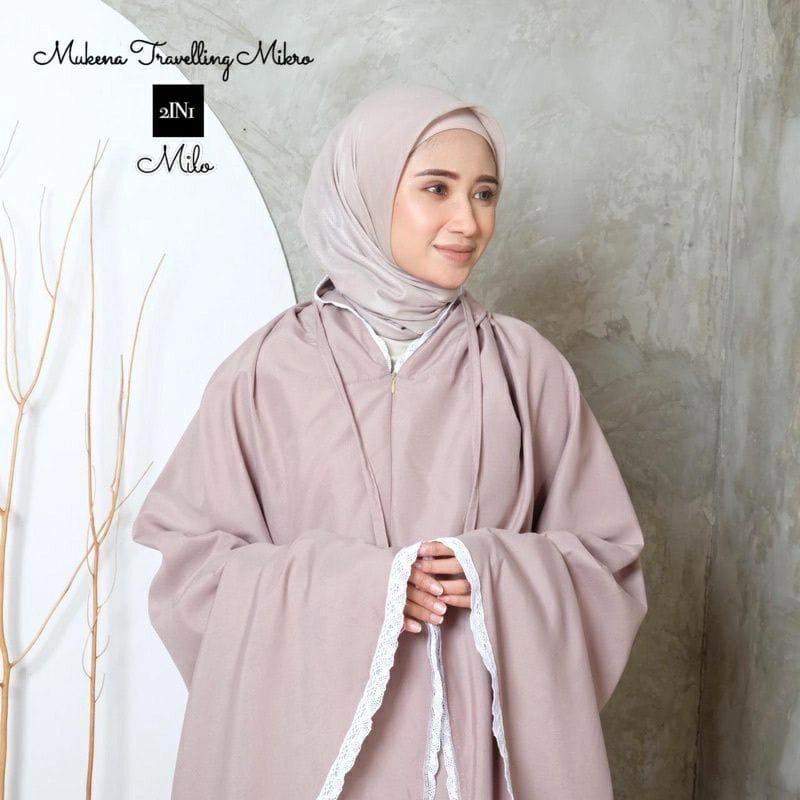 Alifa Shop - mukena travelling mikro murah all size milo