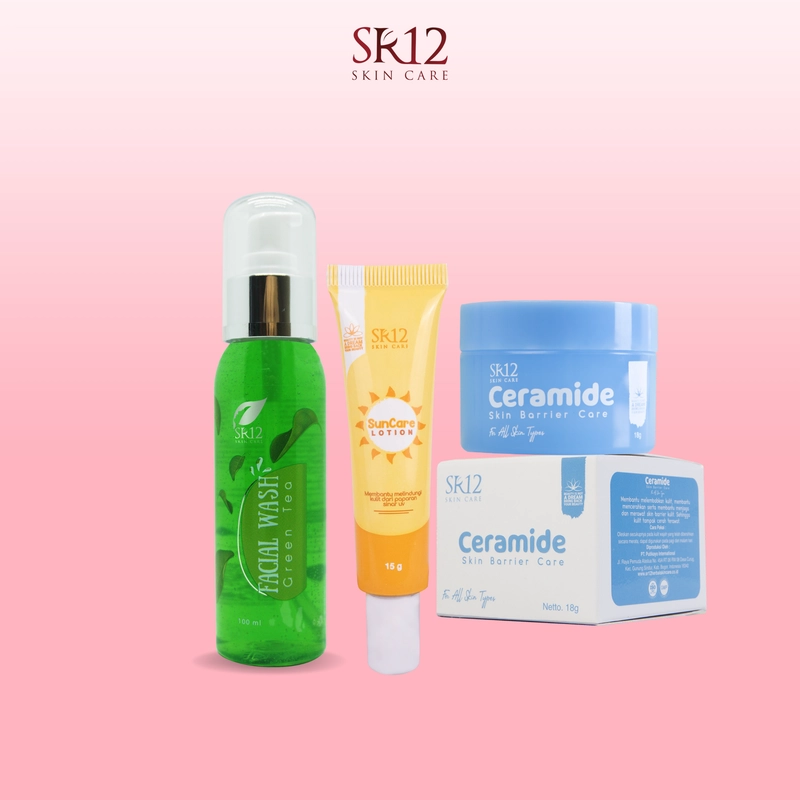 Product image SR12 Indonesia - Bundling Paket Basic Skincare basic skincare fw acne oily