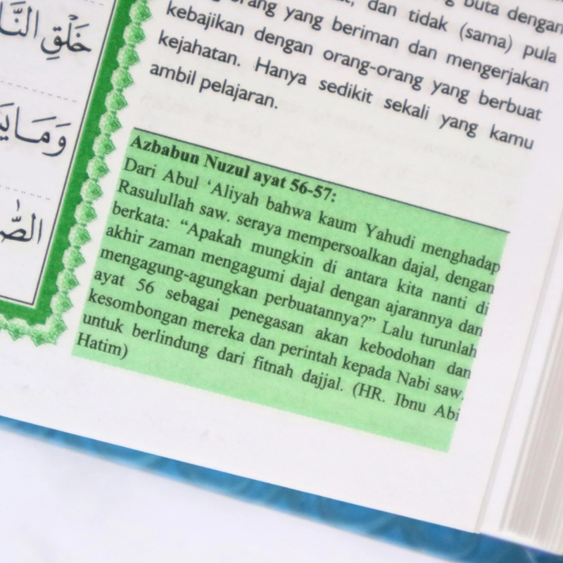 Product image Gema Risalah - Alquran Al Jabbar A5 Mushaf Utsmani Premium HVS 15 x 21cm Terjemahan A5 Hijau