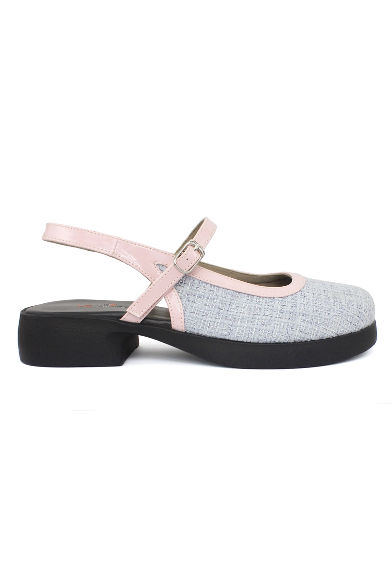 Product image Lebianca - AI 25-02 Sepatu Sendal Wanita Fashion Nyaman Biru Pink 36 BIRU PINK