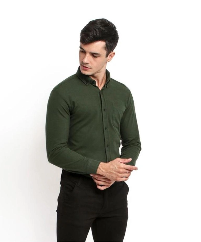 Product image HMHS - kemeja pria casual fashion army s army