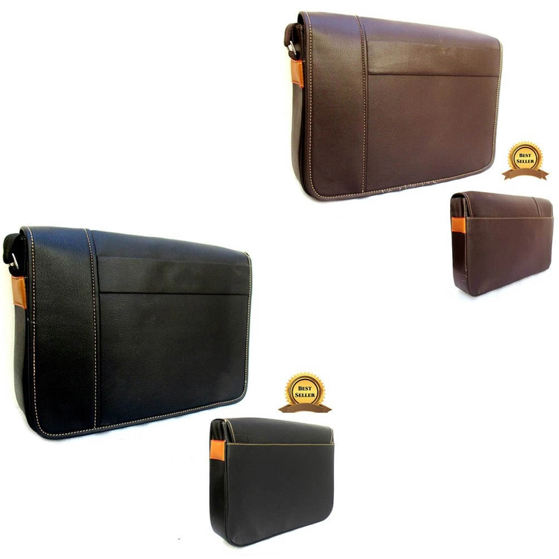 Product image Lanc Fashion - Tas sling bag Kasual selempang Pria Oscar Jumbo Line Black WARNA HITAM