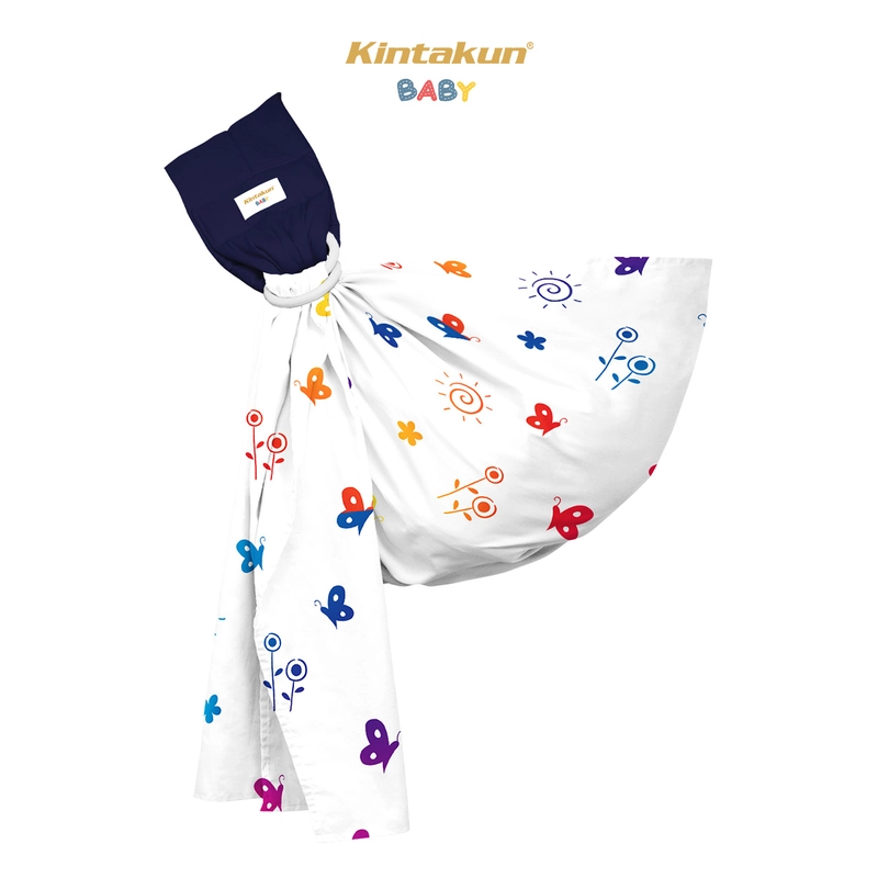 Product image Kintakun Baby - KINTAKUN BABY Ring Sling Gendongan Bayi Newborn 5 in 1 Metallic Printing 184 cm x 64 cm Kaori