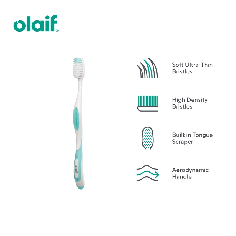 Product image Olaif Pro Clean Toothbrush - Sikat Gigi - Soft / Medium Soft 1 Pcs