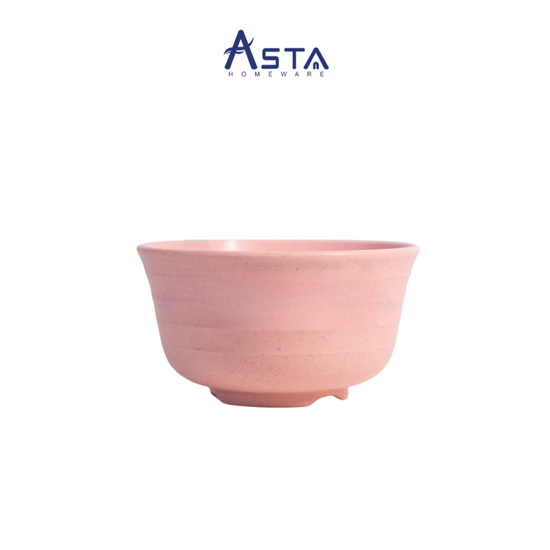 Product image Asta Homeware Official - Asta Mangkok Jerami Gandum Bowl Tebal Food Grade 11 cm Warna Pink