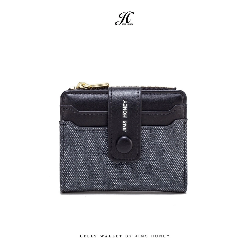 Product image JIMSHONEY SUKABUMI - Celly Wallet - Dompet Wanita JH 7112 BLACK