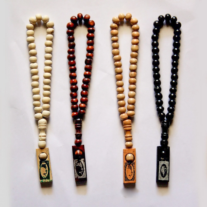 Product image TASBIH KAYU DZIKIR 33 Butir Warna Random
